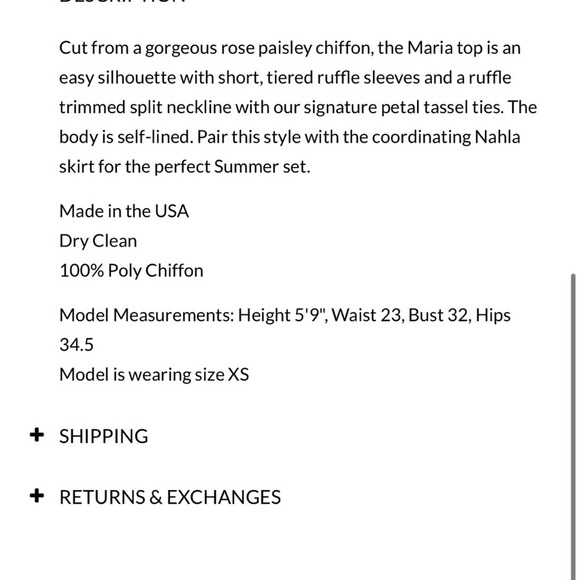 misa los angeles pink paisley chiffon skirt nahla  + top Maria set Size Medium - Picture 9 of 13